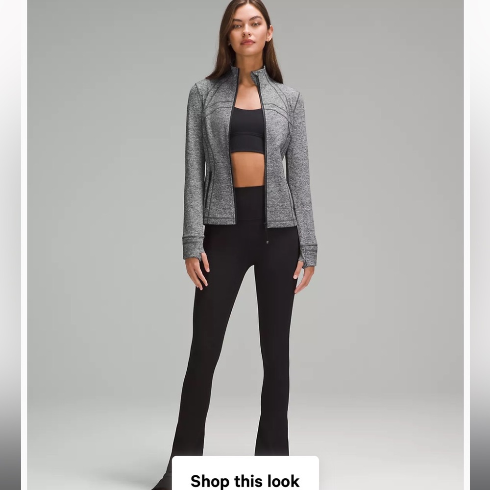 NWT Lululemon Define Jacket Luon Heathered Black